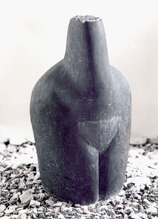 "Ruhe" 1996,Theumaer Schiefer, geschliffen, H 63cm
